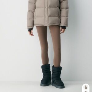 Aritzia Original Superpuff Tan Puffer Jacket